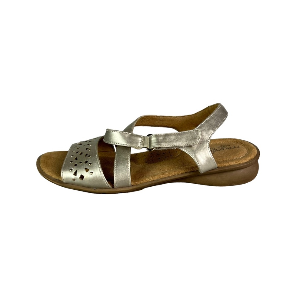 NATURAL SOUL JUPITER Gold Sandal